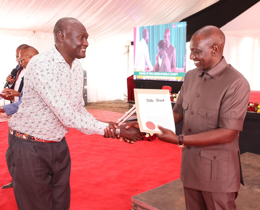 Ruto title