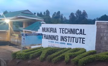 Mukiria Technical student population rises, investors urged to build hostels
