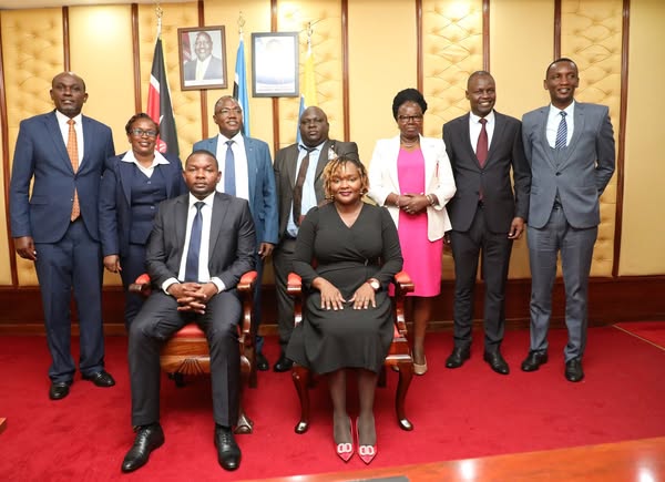Members of Meru County Public Service Board Selection Committee sworn in