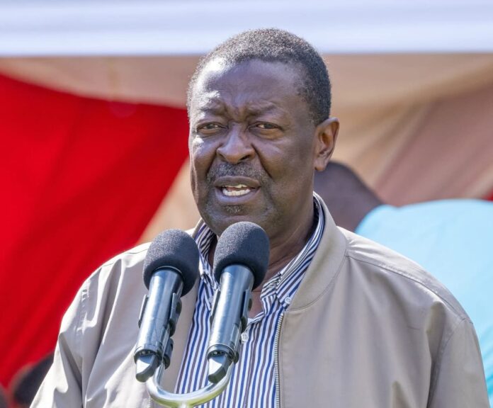 Mudavadi Urges Leaders to Focus on Development, Avoid Blame Games