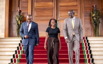 Ruto Honours Truphena Muthoni as 15 Billion Tree Campaign Ambassador