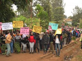 NKABUNE RESIDENTS RENEW PROTESTS, DEMAND REMOVAL OF INSTITUTE MANAGEMENT