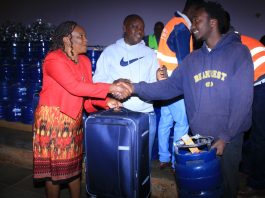 Over 200 KCSE top performers benefits from gas cylinders before enrolling for the higher institutions of learning