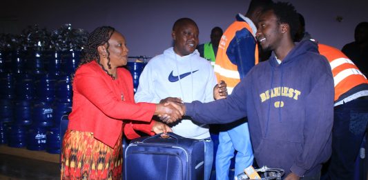Over 200 KCSE top performers benefits from gas cylinders before enrolling for the higher institutions of learning